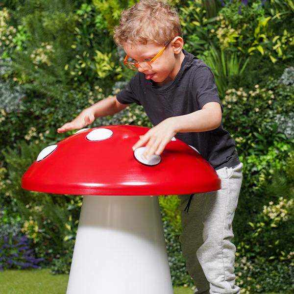Percussion Play Toadstool with child playing square 2