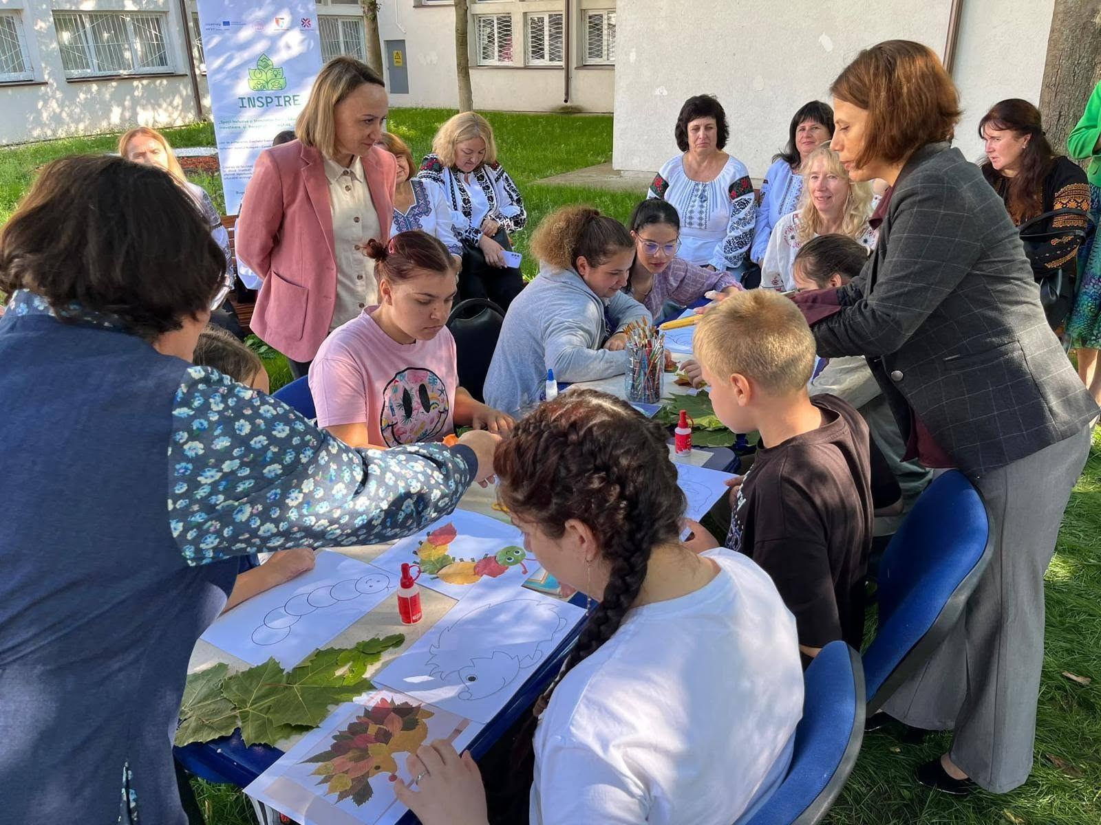 activitate senzoriala cu elemente naturale - activitate copii cu nevoi speciale
